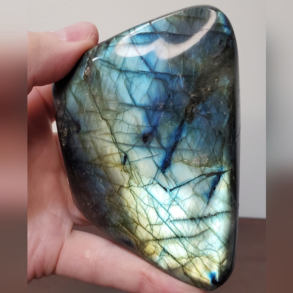 Labradorite Crystal Freeform 0.97 Pounds - Picture 9 of 13